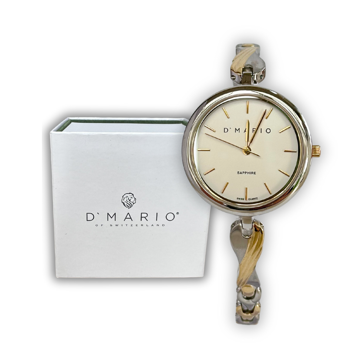 RELOJ D'MARIO FG1606 BICOLOR