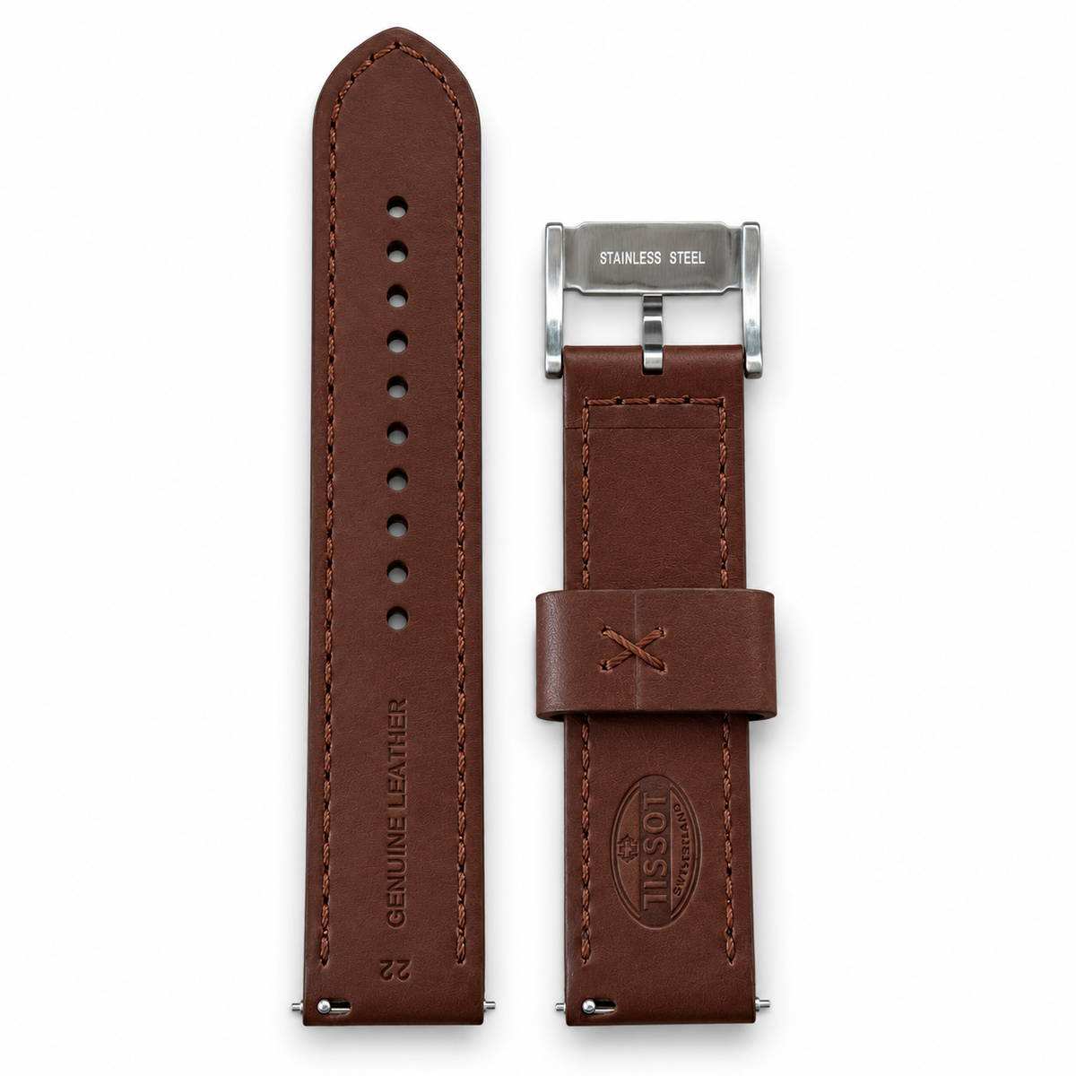 PULSO FOSSIL 22 MM EN CUERO GENUINO CAFÉ – ORIGINAL