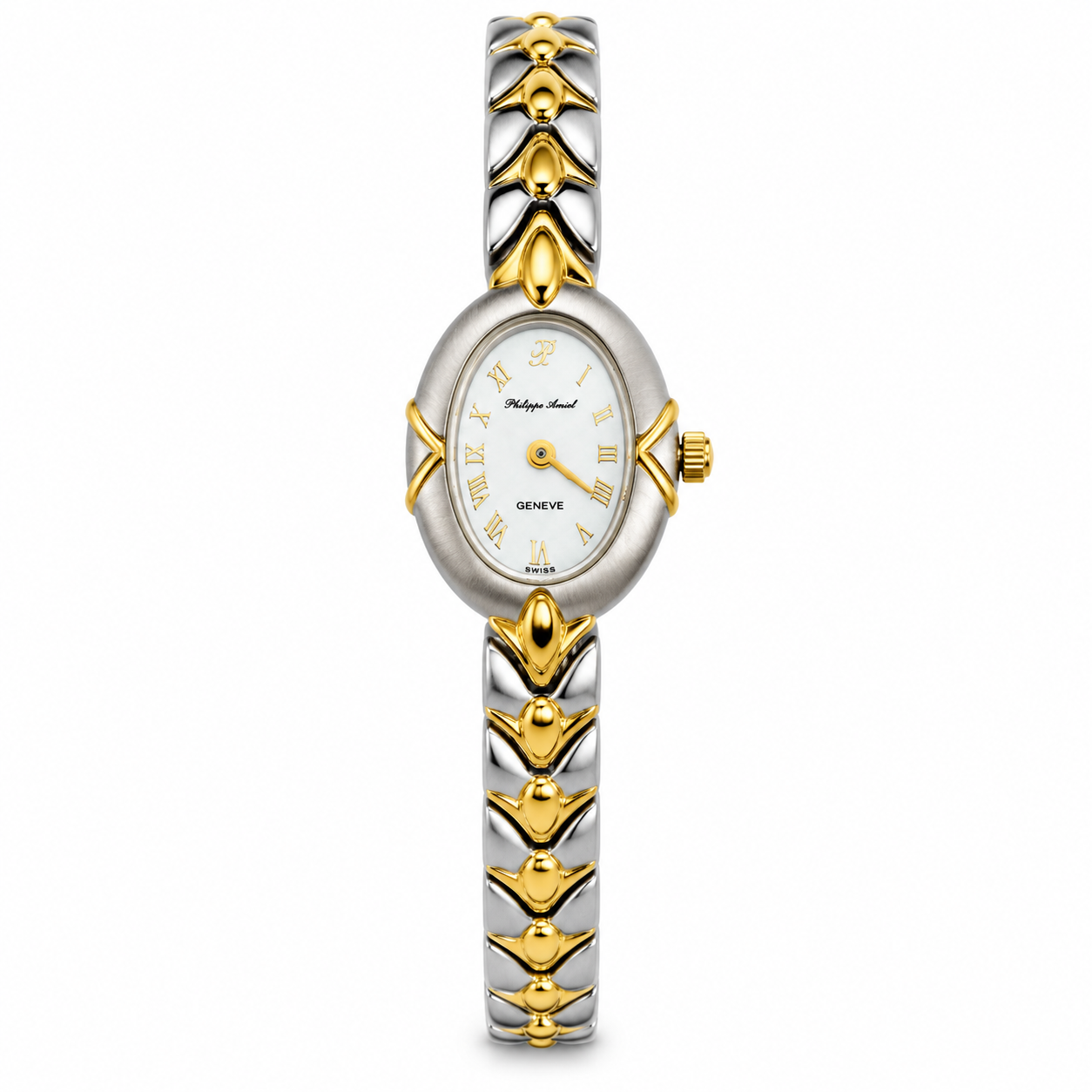 Philippe Amiel F362 AZ Reloj para Mujer Bicolor Acero Inoxidable