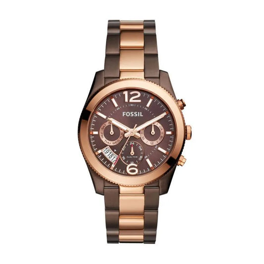 RELOJ FOSSIL ES4283 BICOLOR ACERO INOXIDABLE