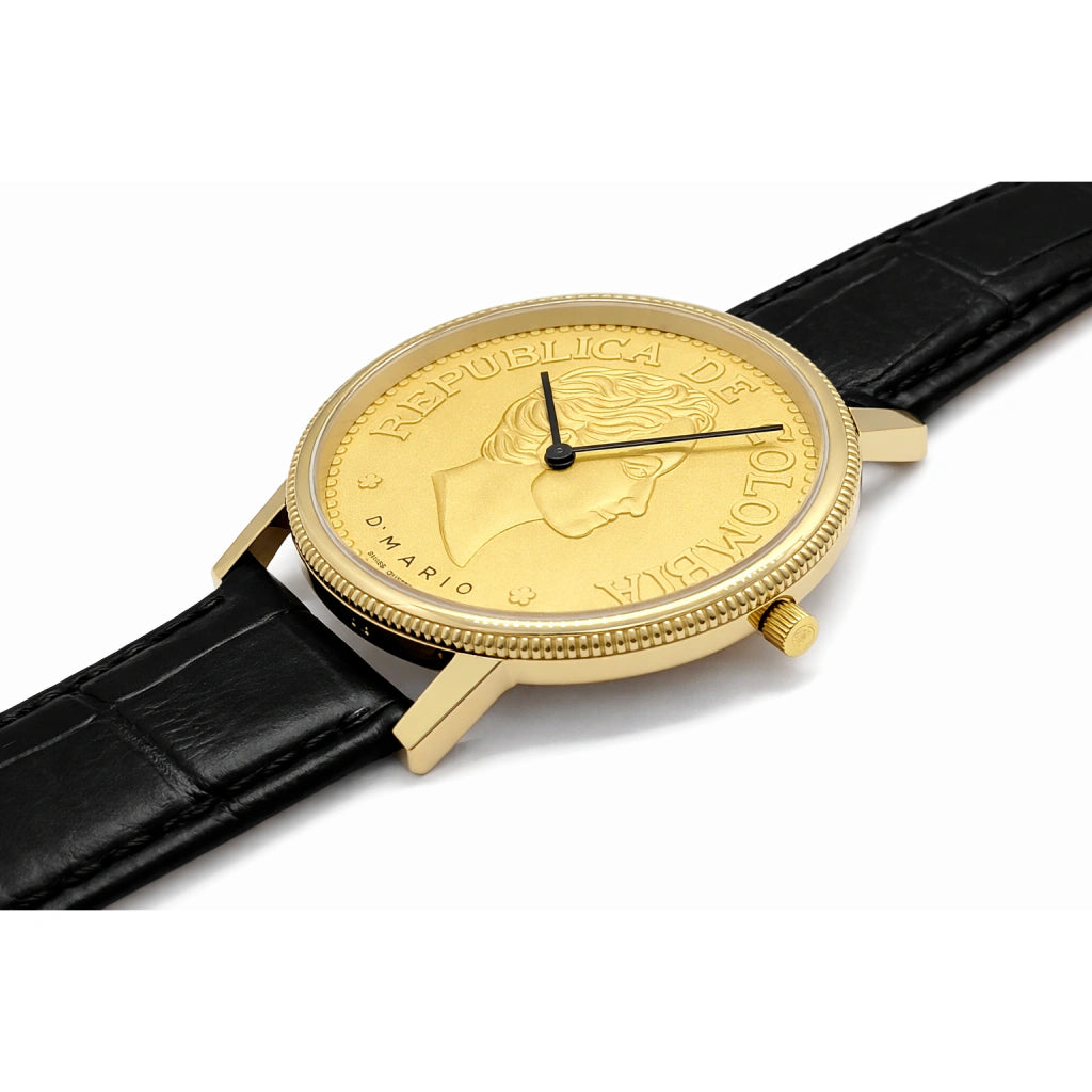 RELOJ D'MARIO ZL3188 CUERO