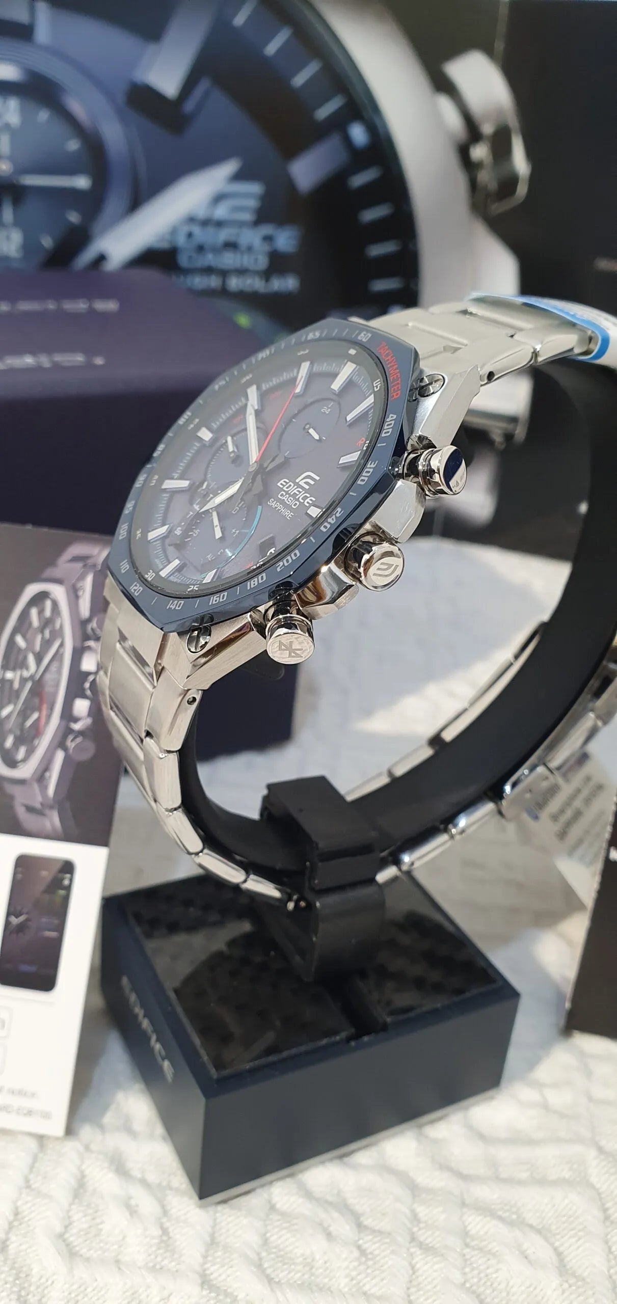 RELOJ CASIO EDIFICE SOLAR EFS-S570DB-2A