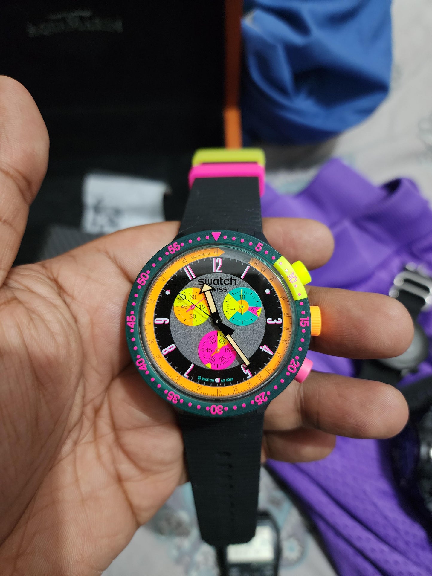 RELOJ SWATCH SB02B104 SEPPIA