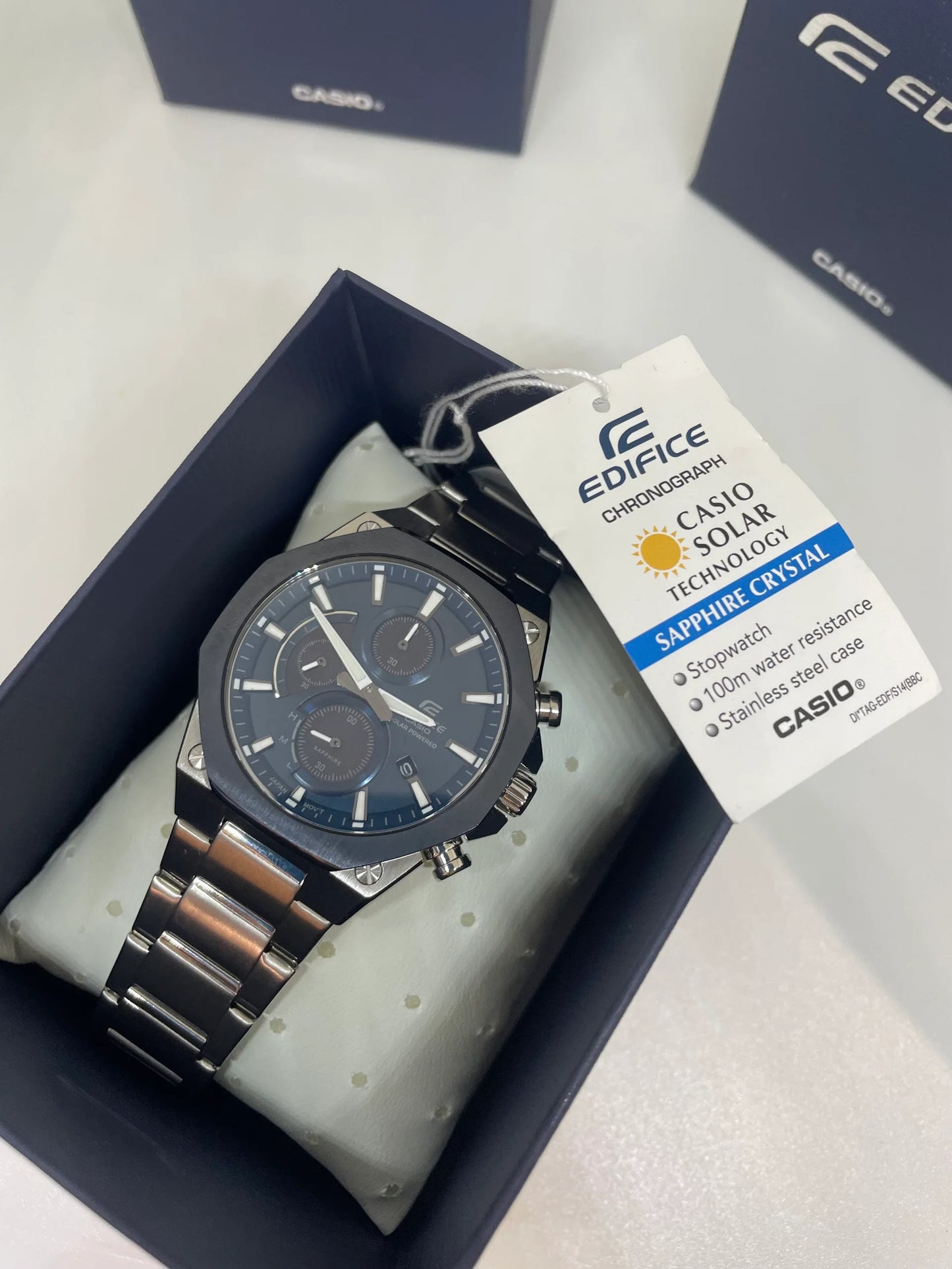 RELOJ CASIO EDIFICE SOLAR EFS-S570DB-2A