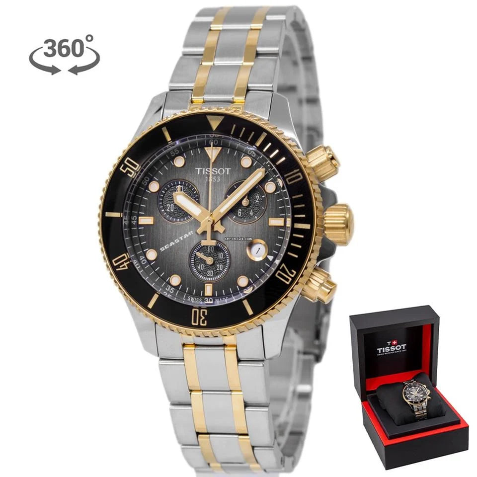 RELOJ TISSOT T1202172206100 ACERO BICOLOR