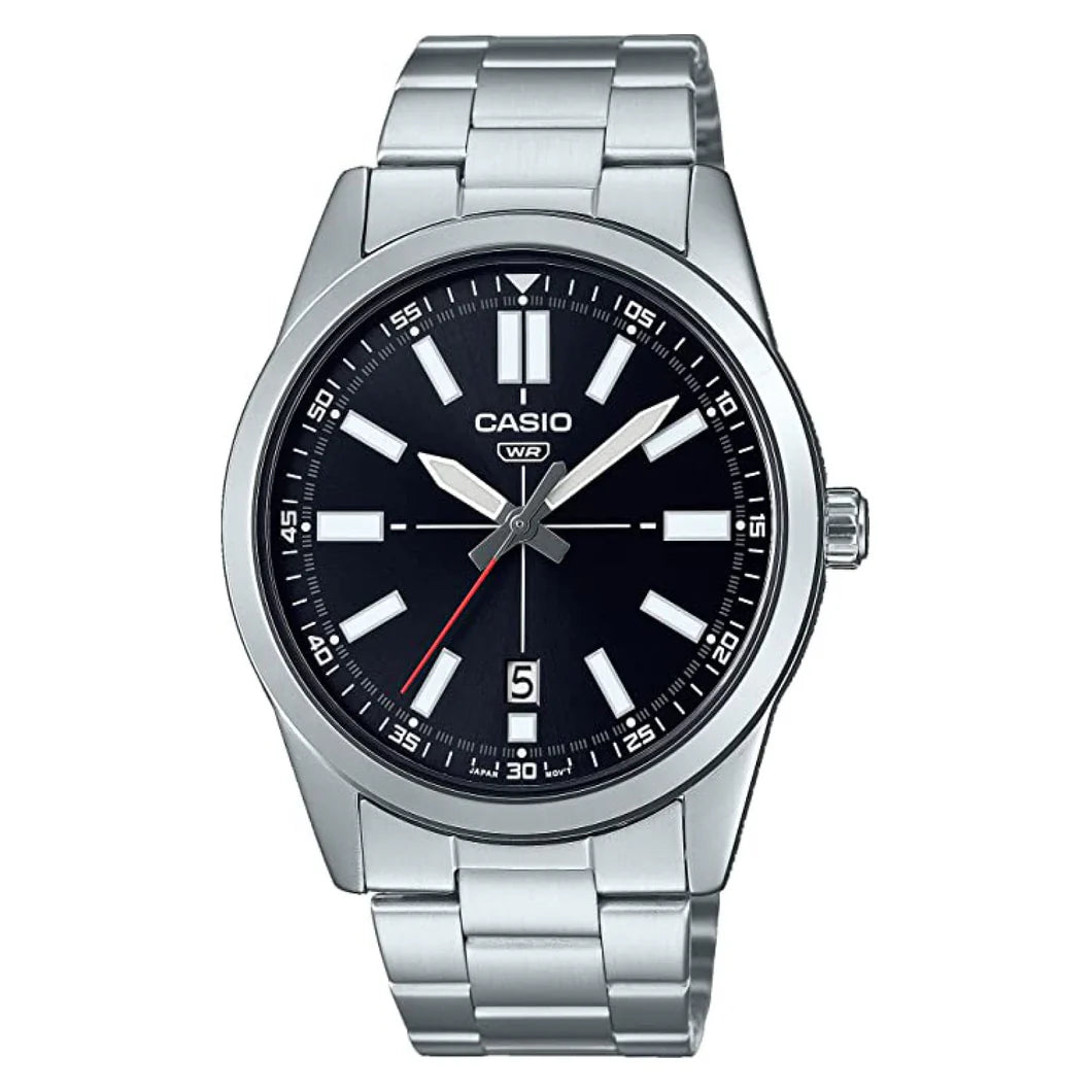 RELOJ CASIO MTP-VD02D-1E ACERO HOMBRE