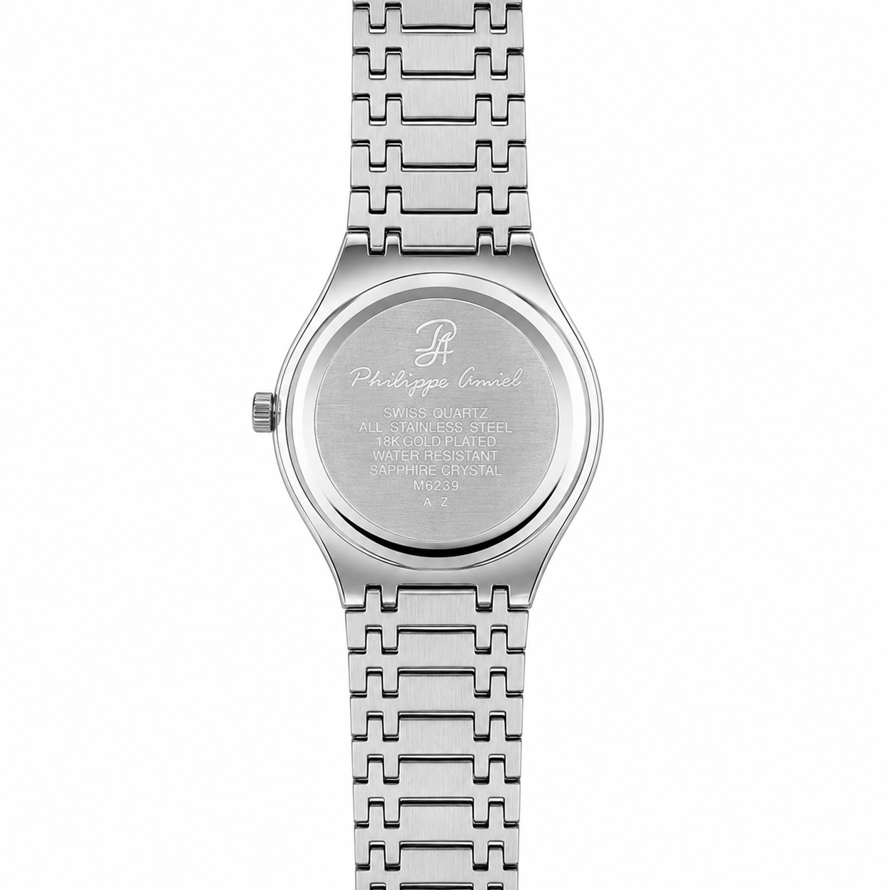 Philippe Amiel M6239 AZ Reloj para Hombre Acero Inoxidable Bicolor Oro Rosa