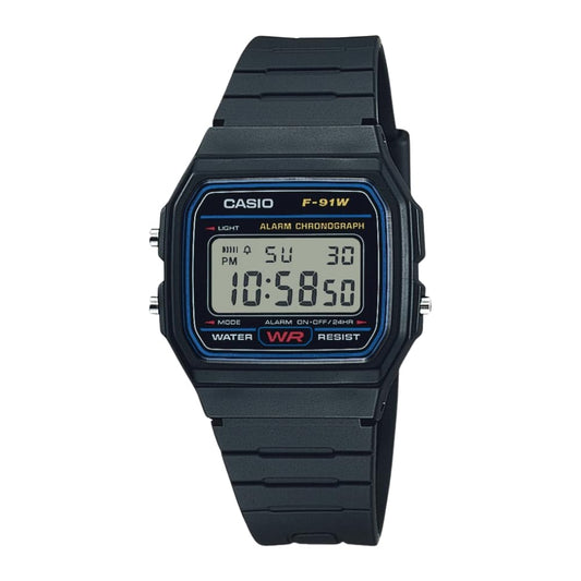 RELOJ CASIO F-91 W DEPORTIVO DIGITAL