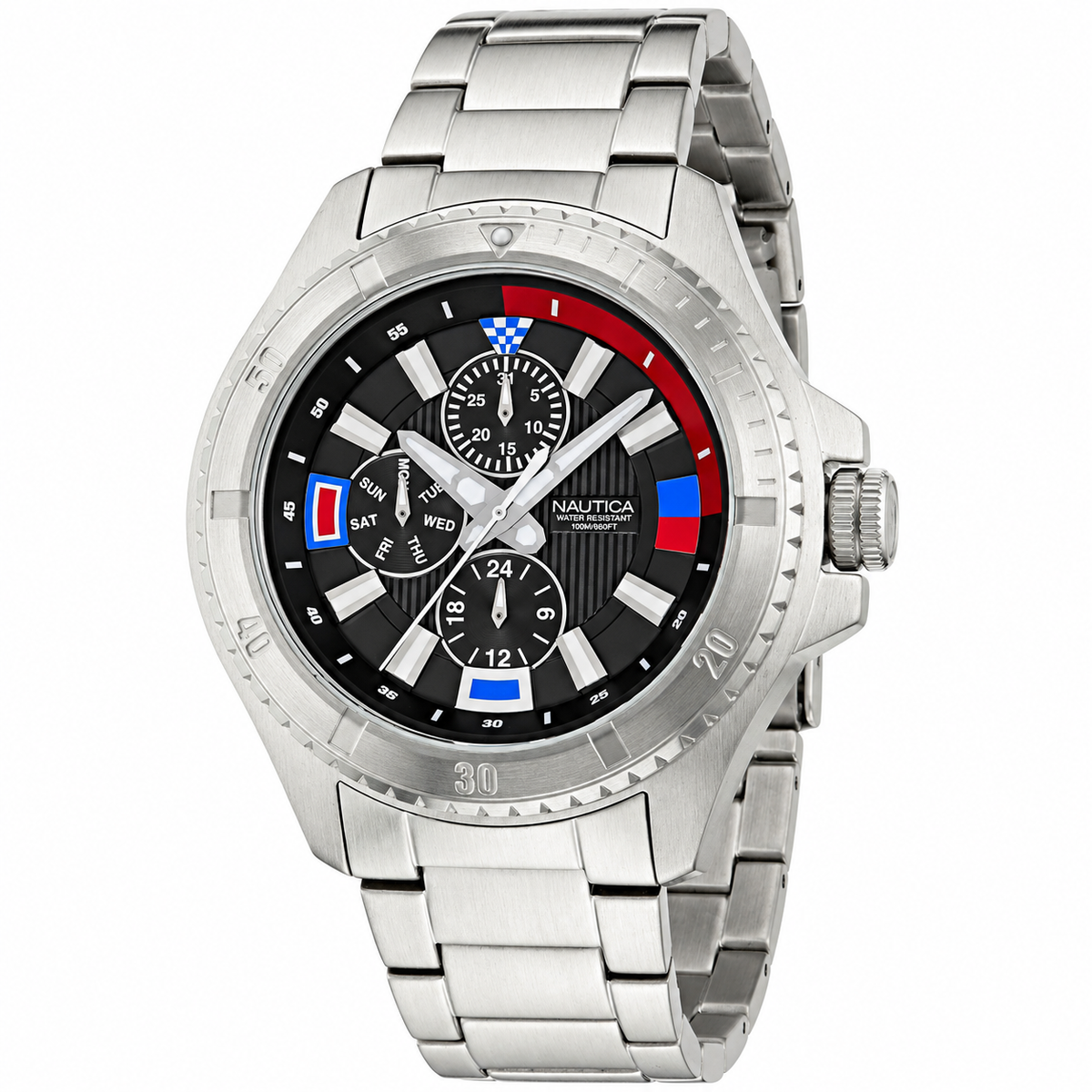 RELOJ NAUTICA NAPLWF504 ACERO