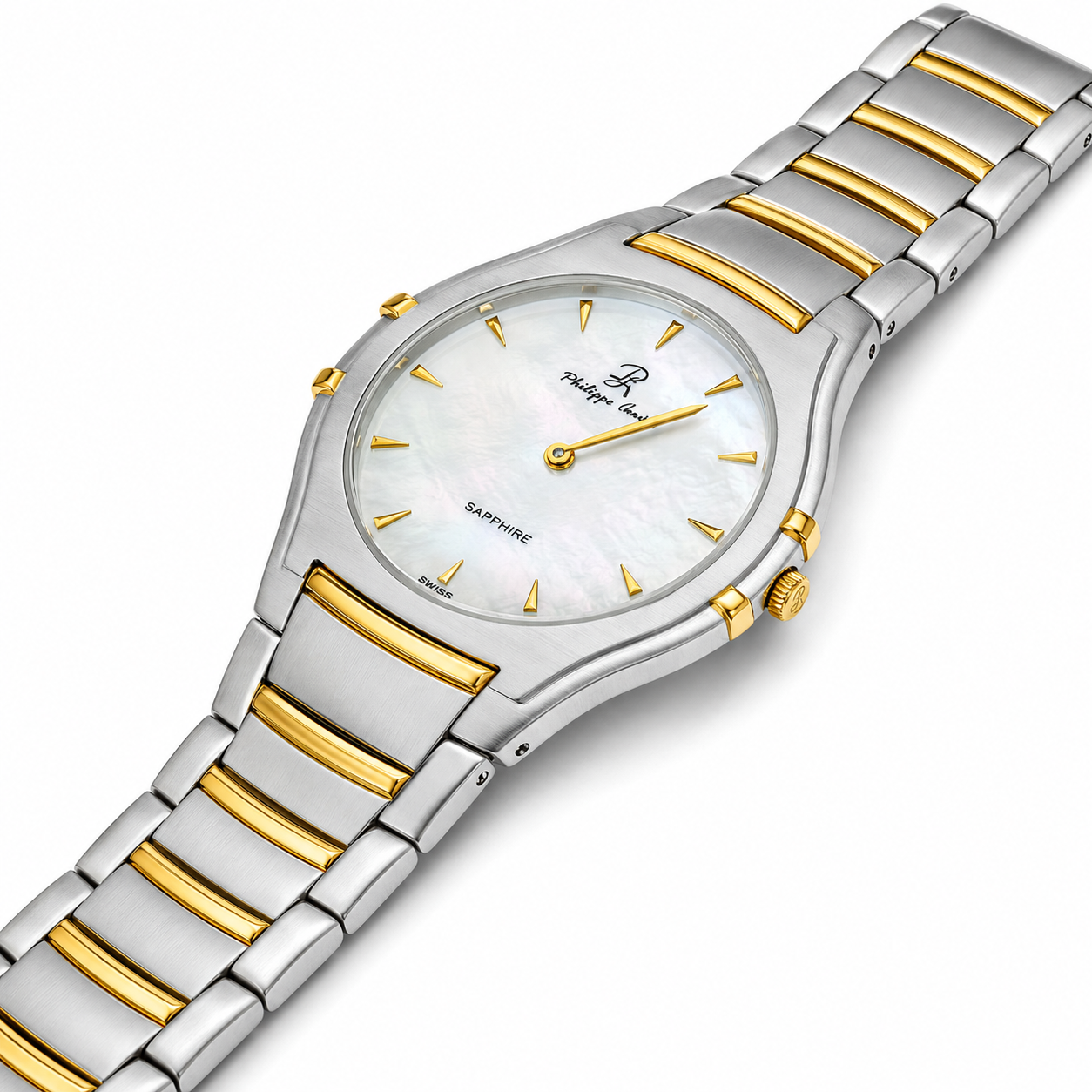 Philippe Amiel M6236 AZ Reloj Bicolor Acero Inoxidable con Nácar