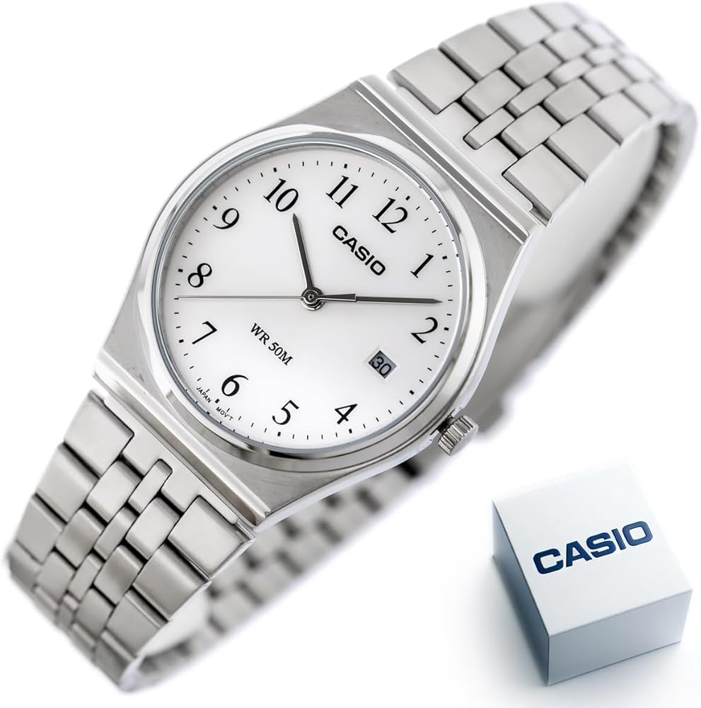 RELOJ CASIO MTP-B145D-7B ACERO