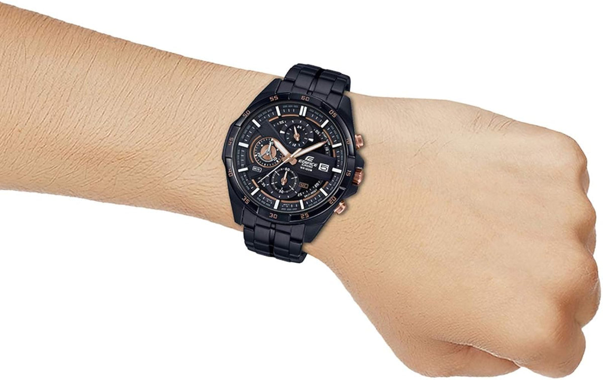 RELOJ CASIO EDIFICE EFR-556DC-1A ACERO PAVONADO