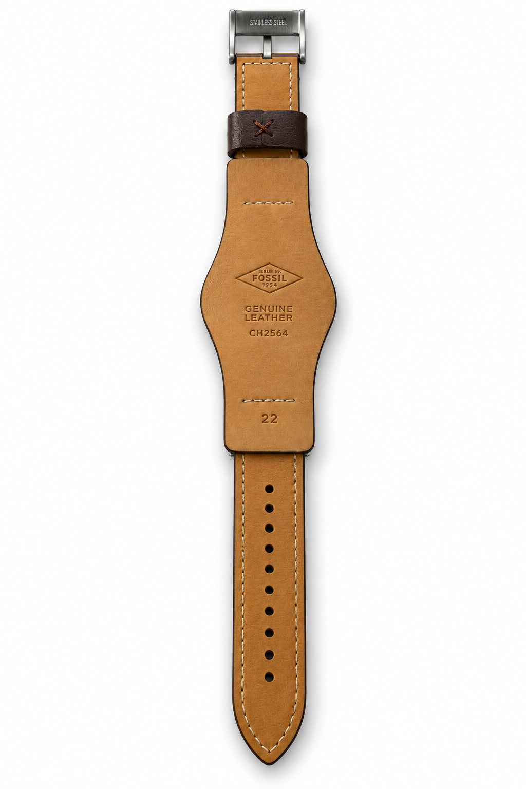 CORREA PARA RELOJ CH2891 SOBREPUESTO CUERO ORIGINAL