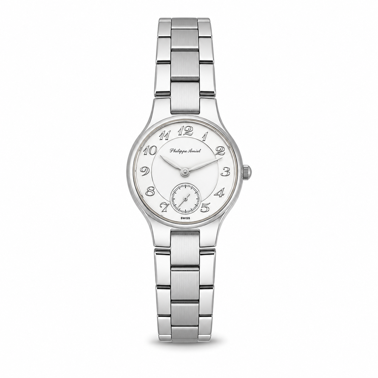 Philippe Amiel F6240 Reloj para Mujer Acero Inoxidable Plateado