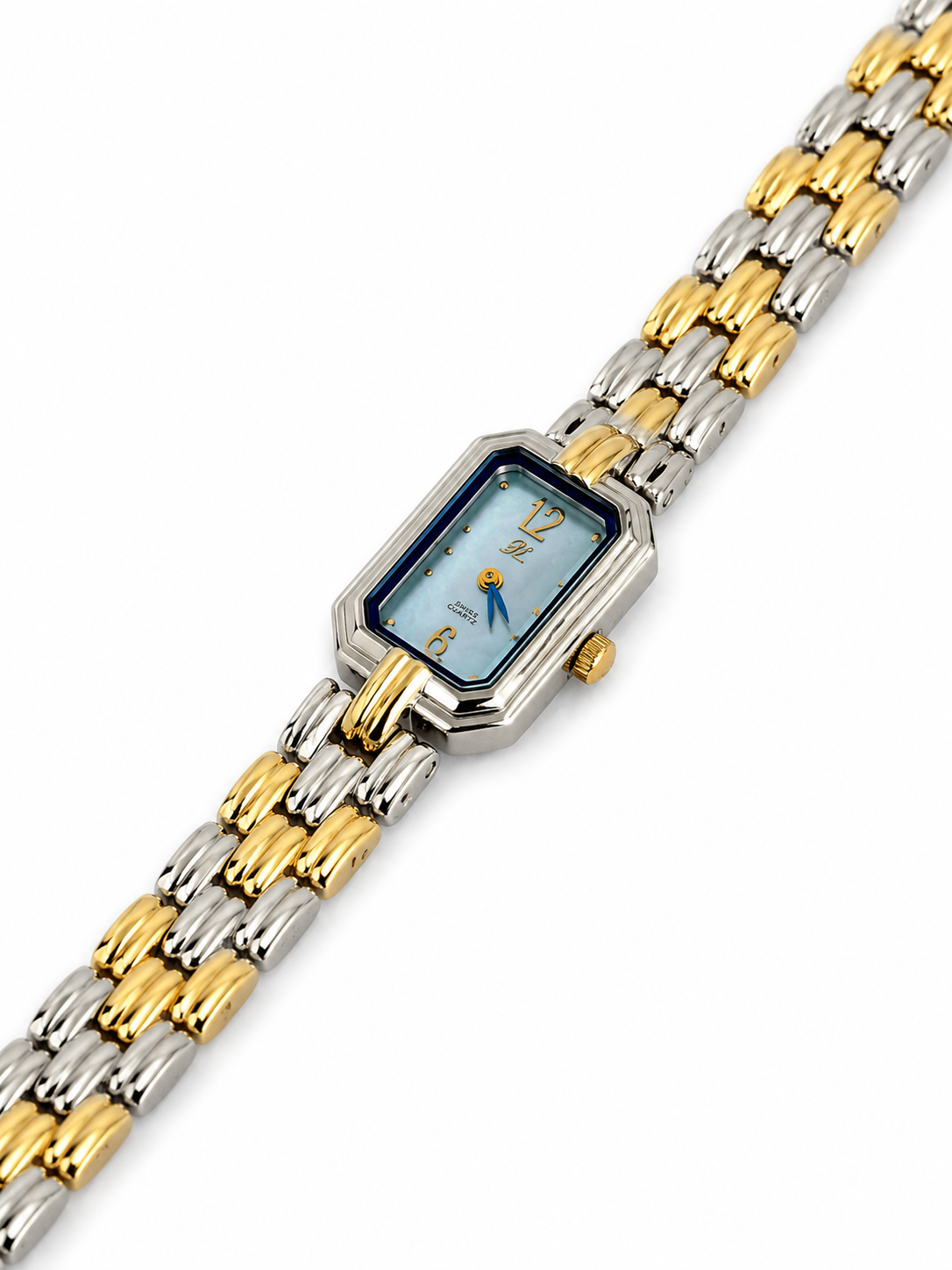 Philippe Amiel M1258 AZ Reloj para Mujer Bicolor Azul Acero Inoxidable