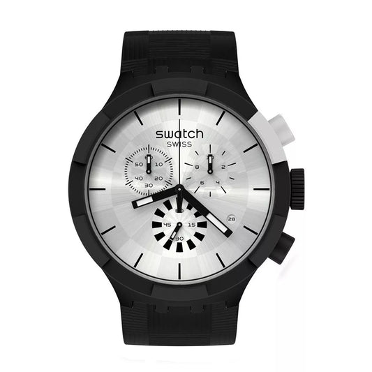 RELOJ SWATCH SB02B404 CHEQUERED SILVER