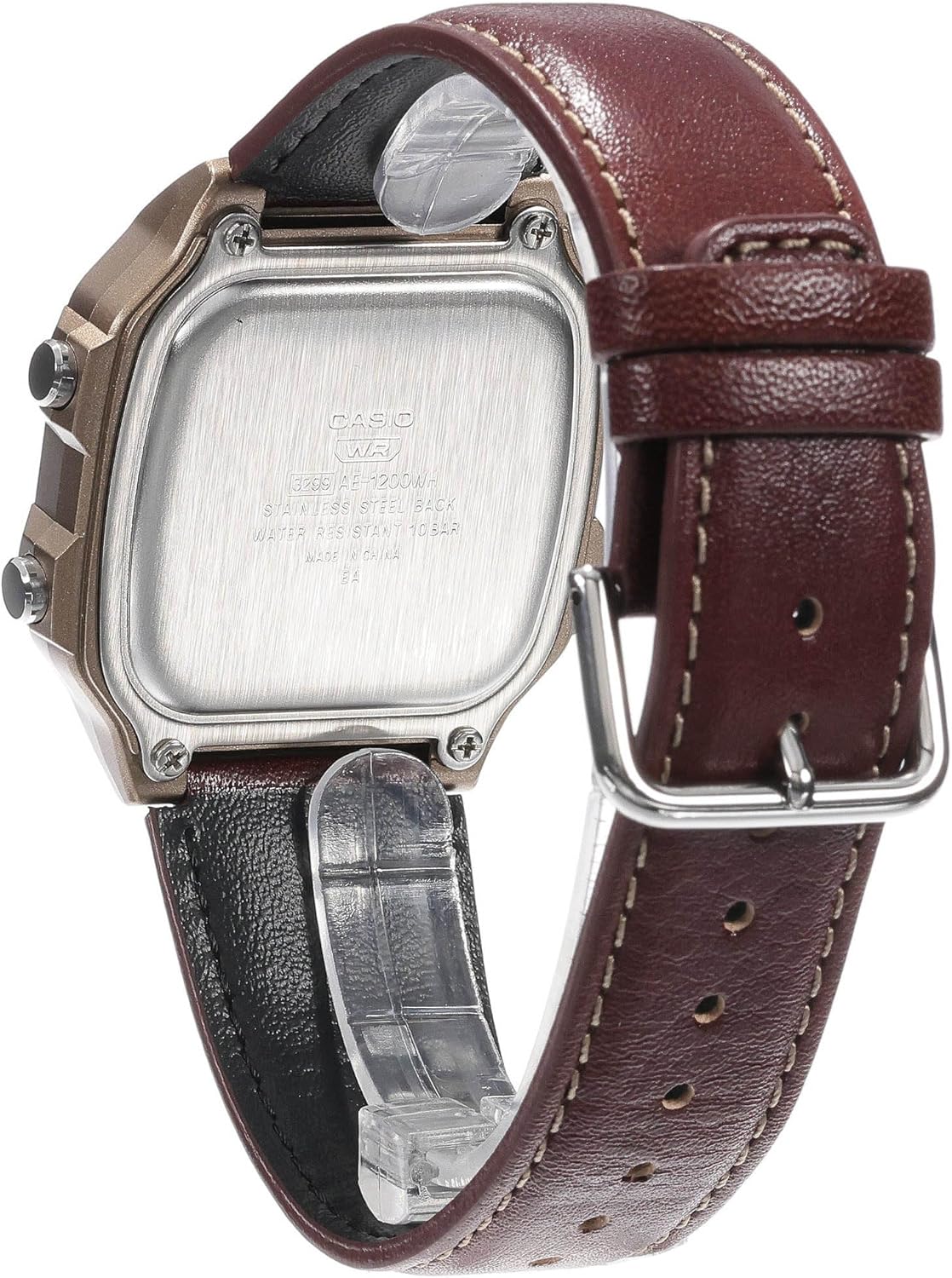 RELOJ CASIO AE-1200HL-5A CUERO