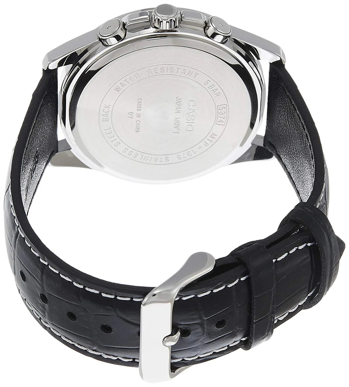 RELOJ CASIO MTP-1375L-1A CUERO
