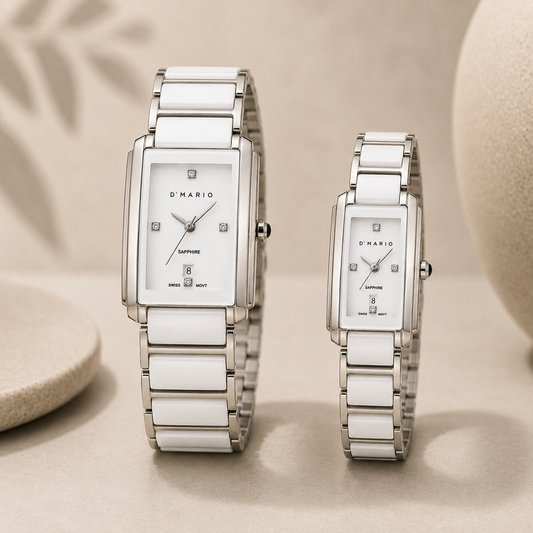 PAREJA DE RELOJES D'MARIO CERAMICA