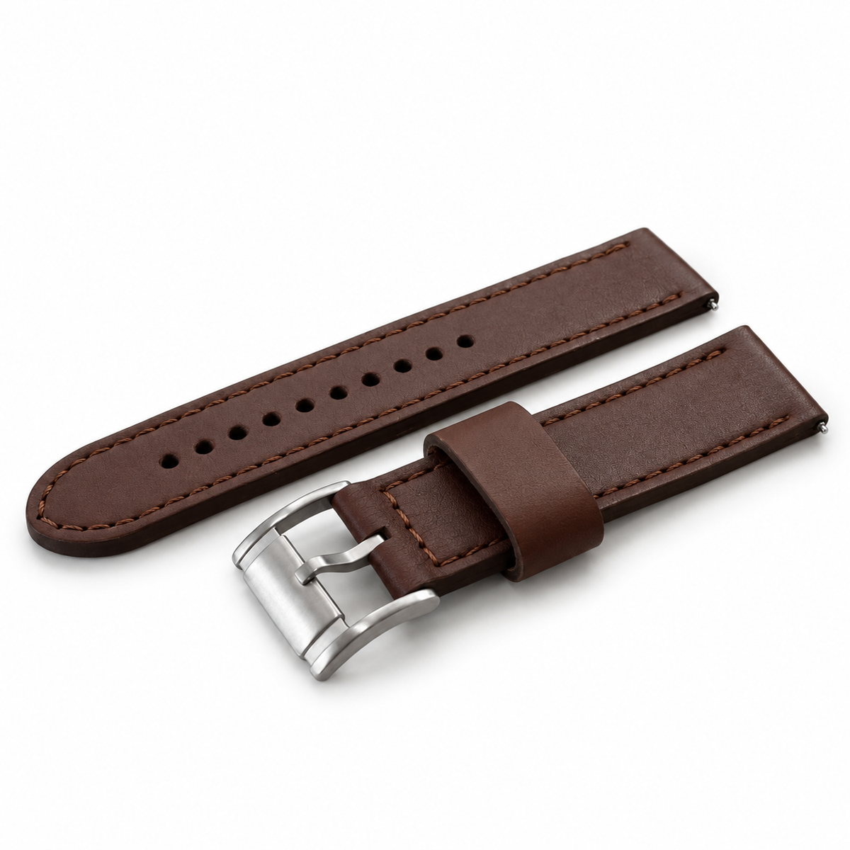 PULSO FOSSIL 22 MM EN CUERO GENUINO CAFÉ – ORIGINAL
