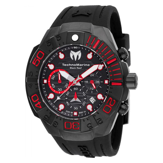 RELOJ TECHNOMARINE REEF TM-523010 SILICONA NEGRO