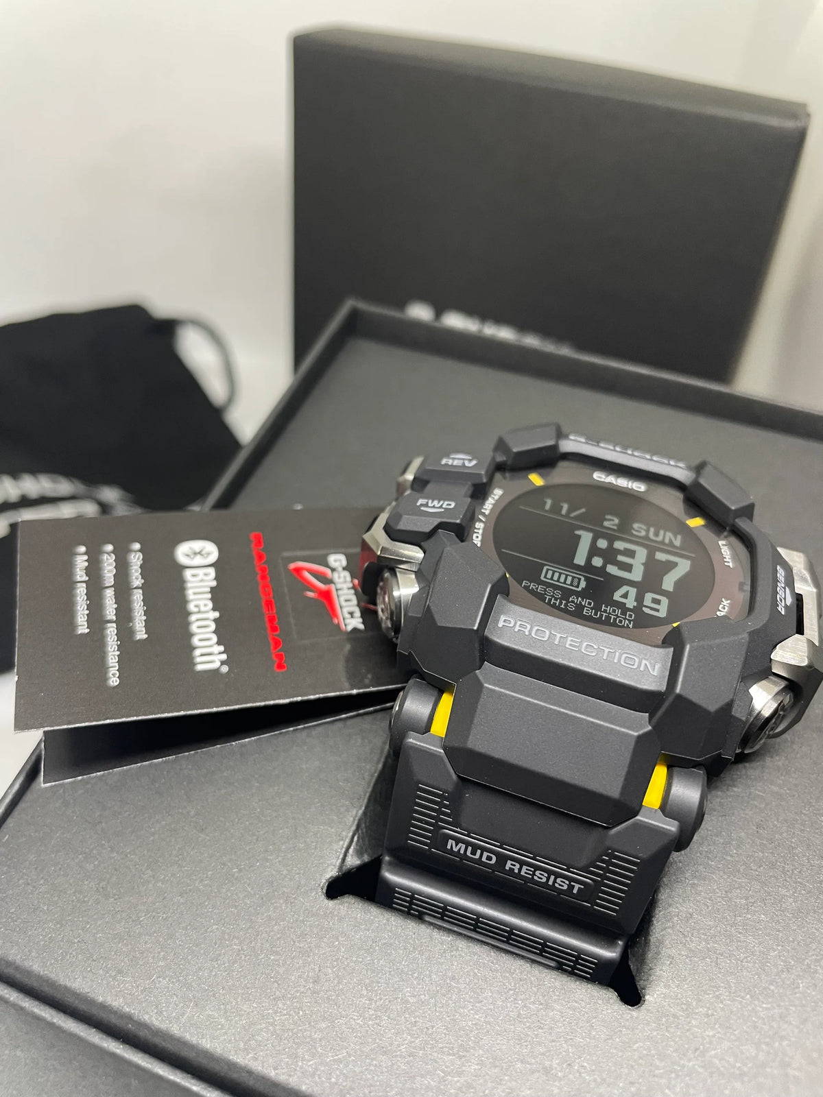 RELOJ CASIO G-SHOCK GPR-H1000-1DR MASTER OF G RANGEMAN