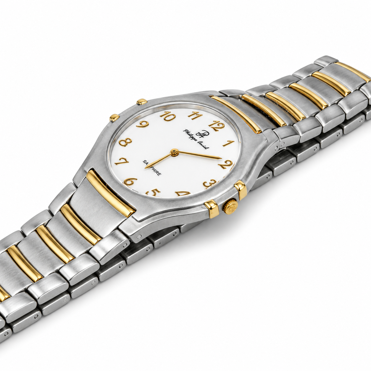 Philippe Amiel M6236 AZ Reloj para Hombre Bicolor Acero Inoxidable y Dorado