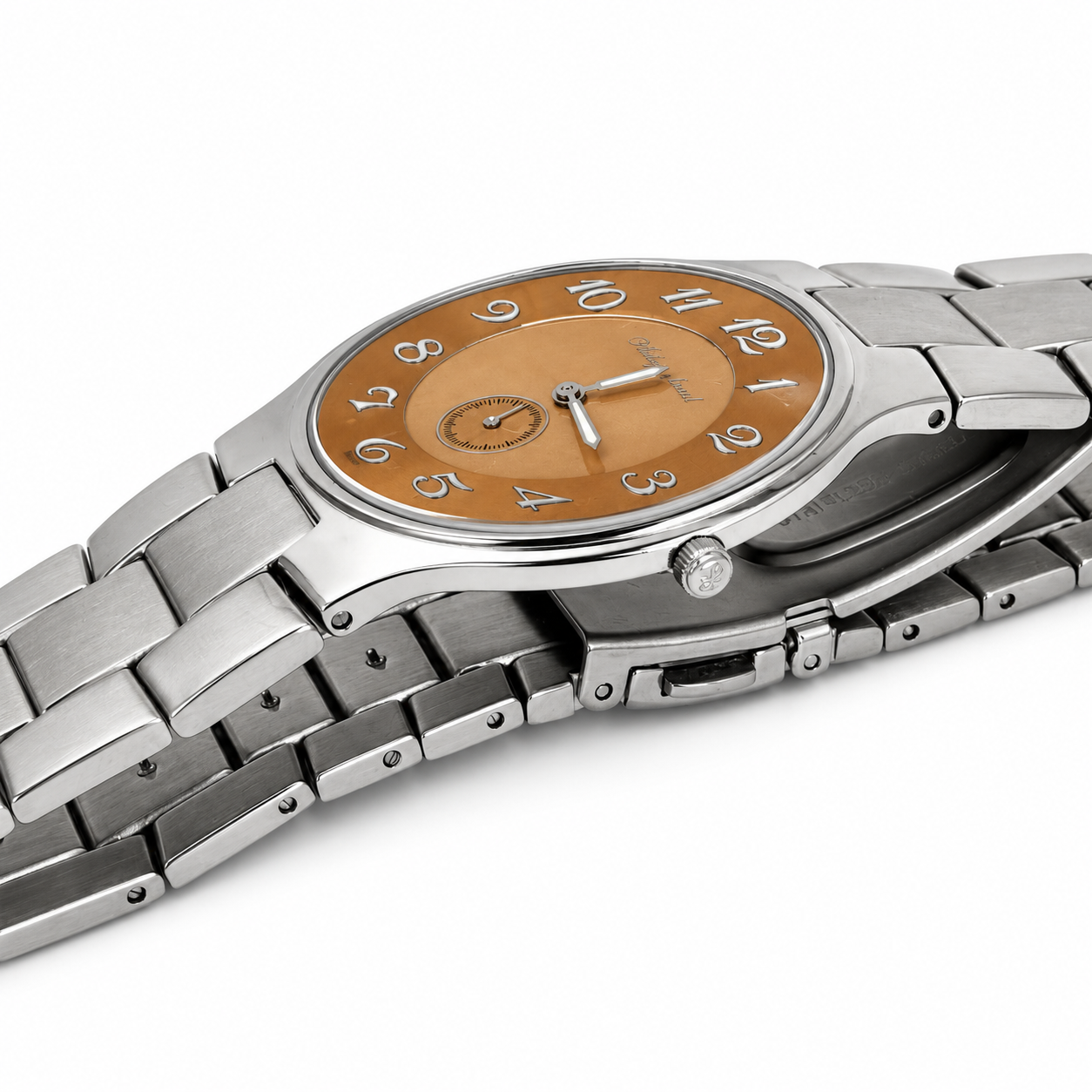 Philippe Amiel F6240 Reloj para Hombre Acero Inoxidable Esfera Cobre