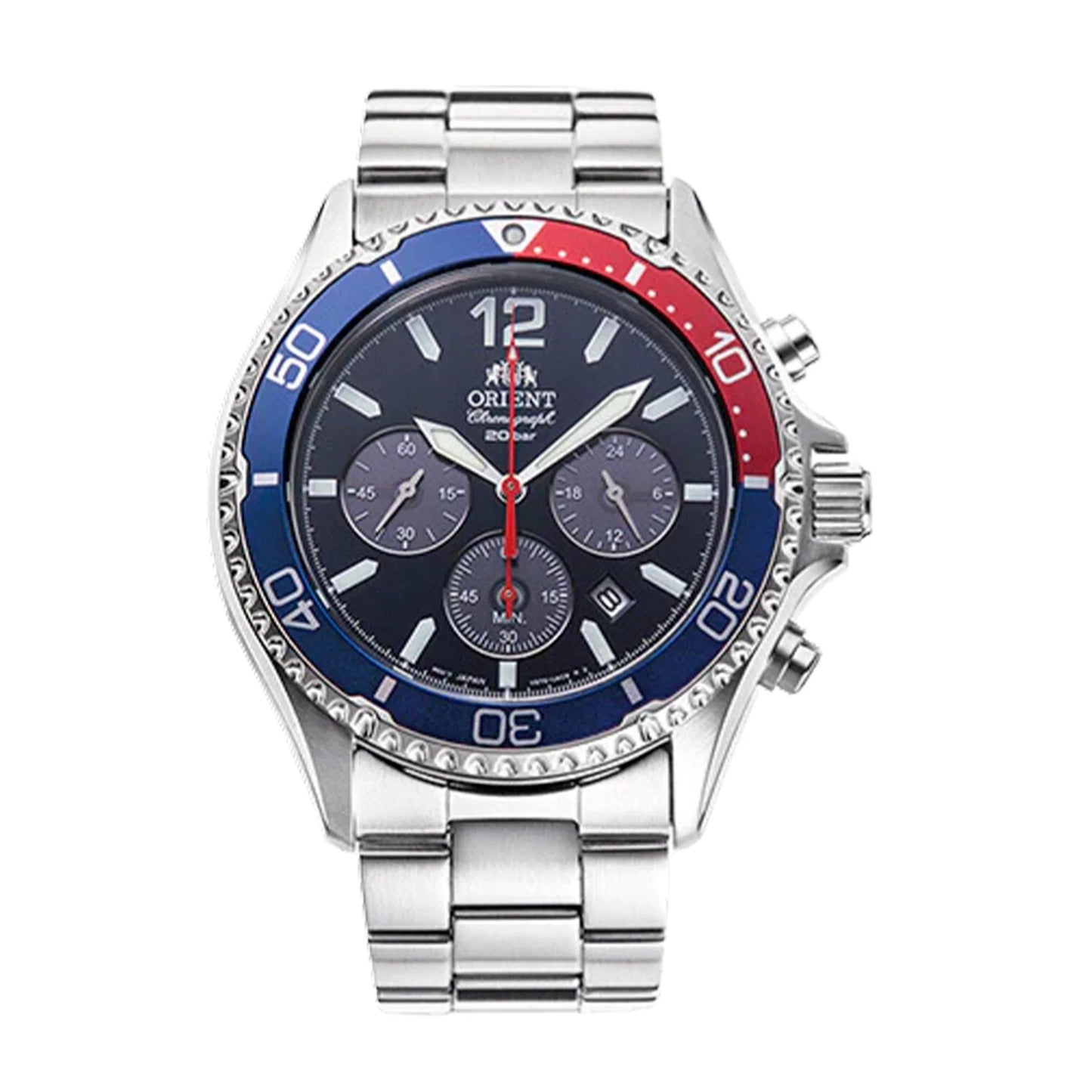 RELOJ ORIENT RA-TX0201L MAKO SOLAR ACERO