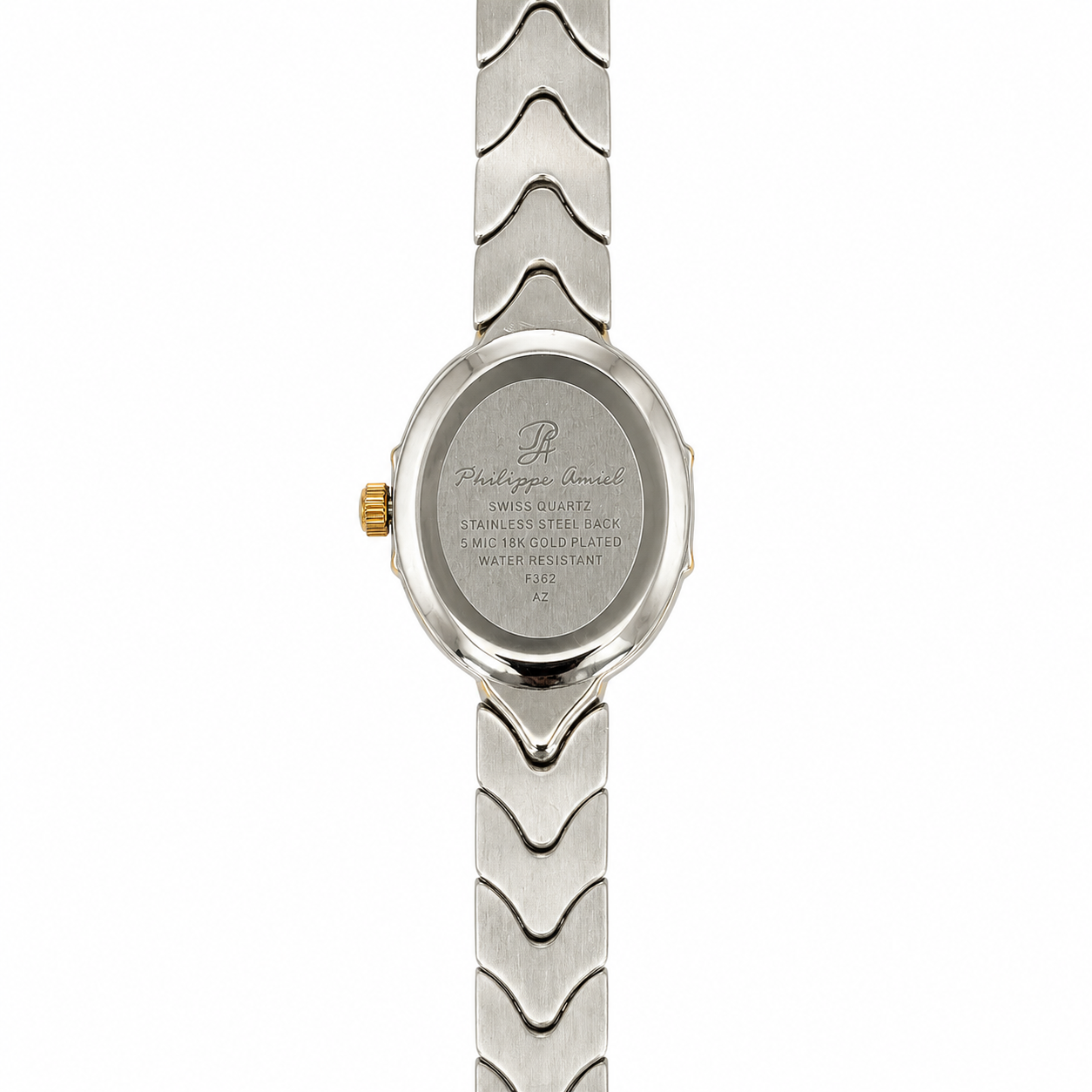 Philippe Amiel F362 AZ Reloj para Mujer Bicolor Acero Inoxidable