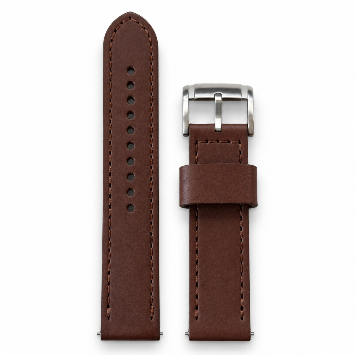 PULSO FOSSIL 22 MM EN CUERO GENUINO CAFÉ – ORIGINAL