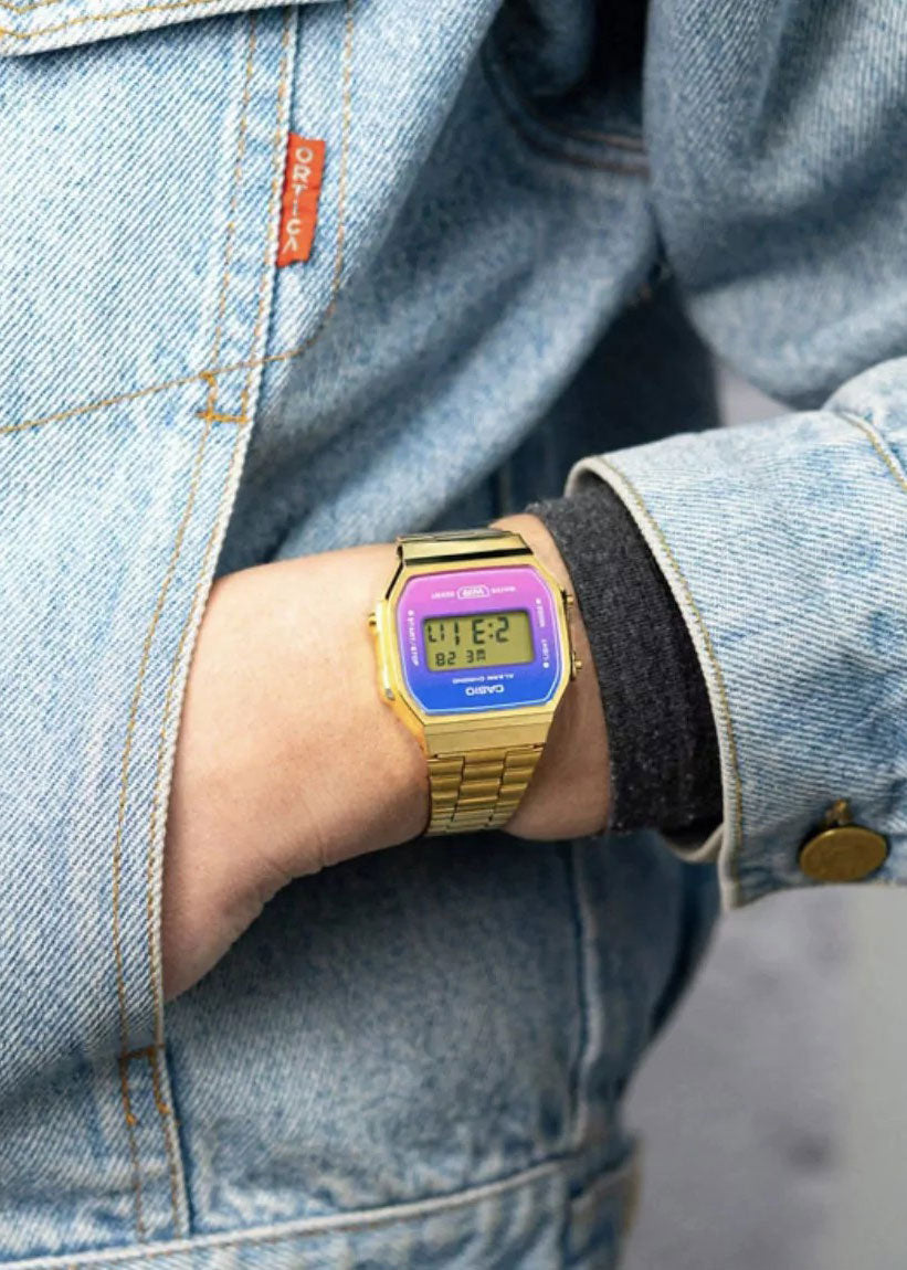 RELOJ CASIO DIGITAL A168WERG-2ADF