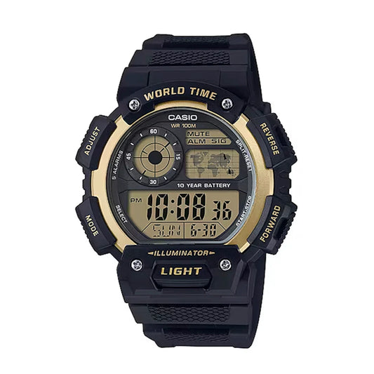 RELOJ CASIO DIGITAL AE-1400WH-9A NEGRO