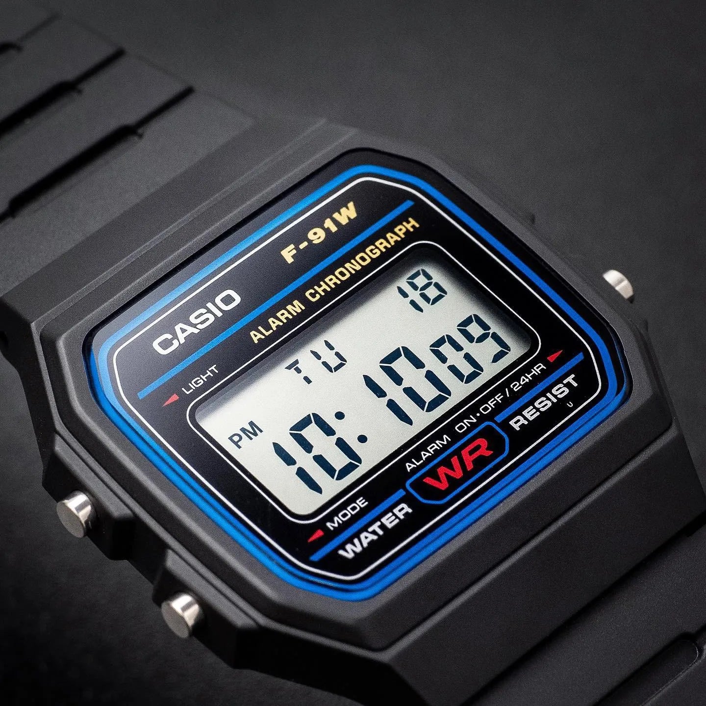 RELOJ CASIO F-91 W DEPORTIVO DIGITAL