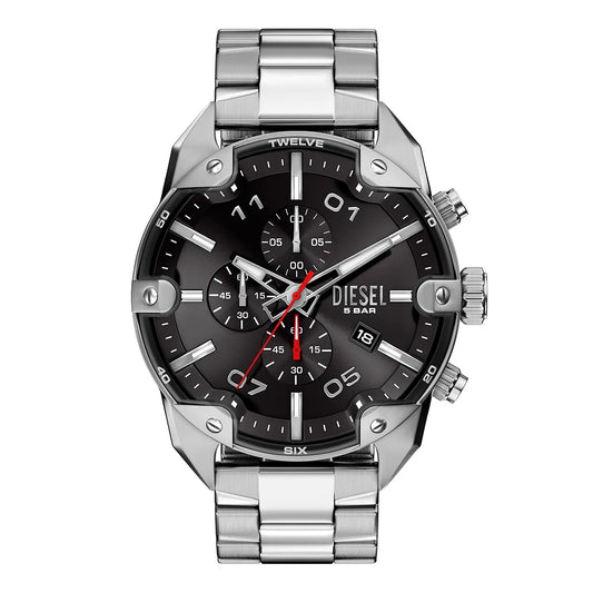 RELOJ DIESEL DZ4709 SPIKED ACERO