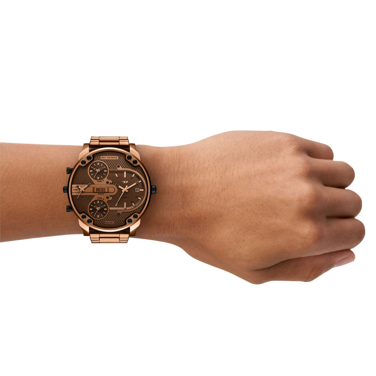 RELOJ DIESEL MR.DADDY SLIM DZ7493 ACERO