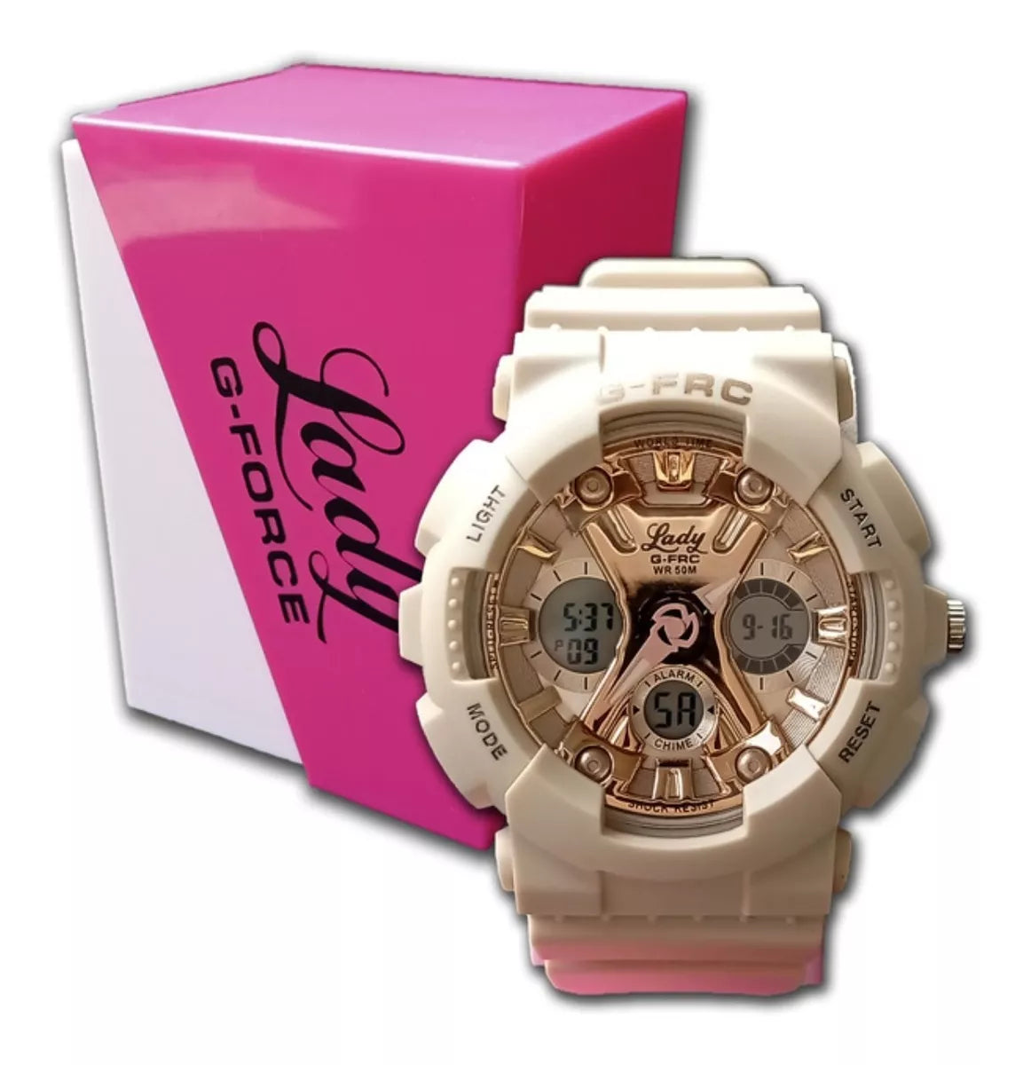 RELOJ MUJER LADY G FORC DOBLE HORA DEPORTIVO MODEL1 Time Home