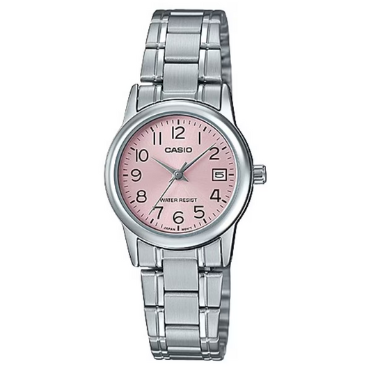 RELOJ CASIO DAMA LTP-V002D-4B CON CALENDARIO