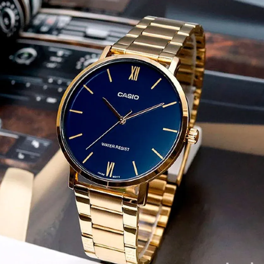 RELOJ CASIO MTP-VT01G-2B CLÁSICO DORADO