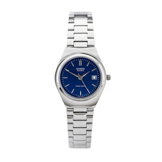 RELOJ CASIO LTP-1170A-2ARDF ACERO TABLERO AZUL