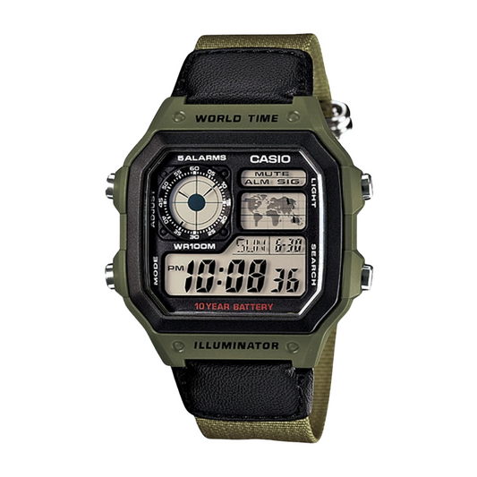 RELOJ CASIO AE 1200WHB 3BV DIGITAL