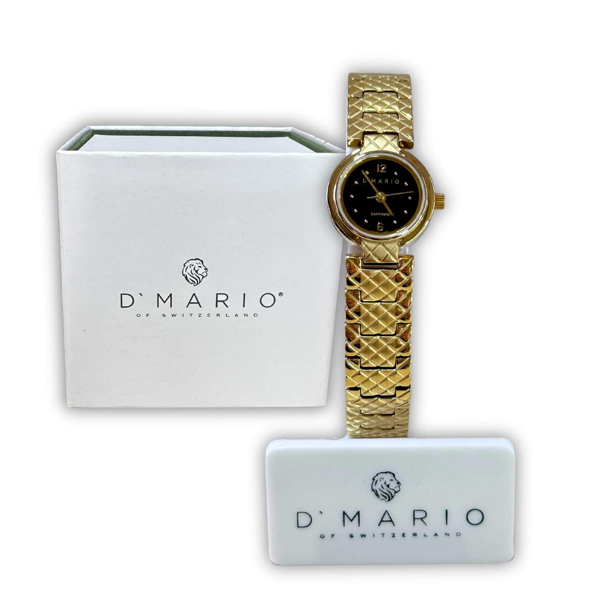 RELOJ D'MARIO FC1517 TABLERO NEGRO