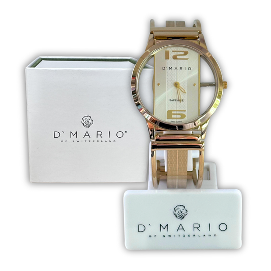 RELOJ D'MARIO ZE1168 DOBLE ZAFIRO