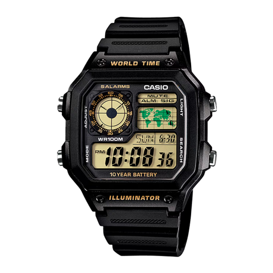 RELOJ CASIO DIGITAL AE-1200WH-1B