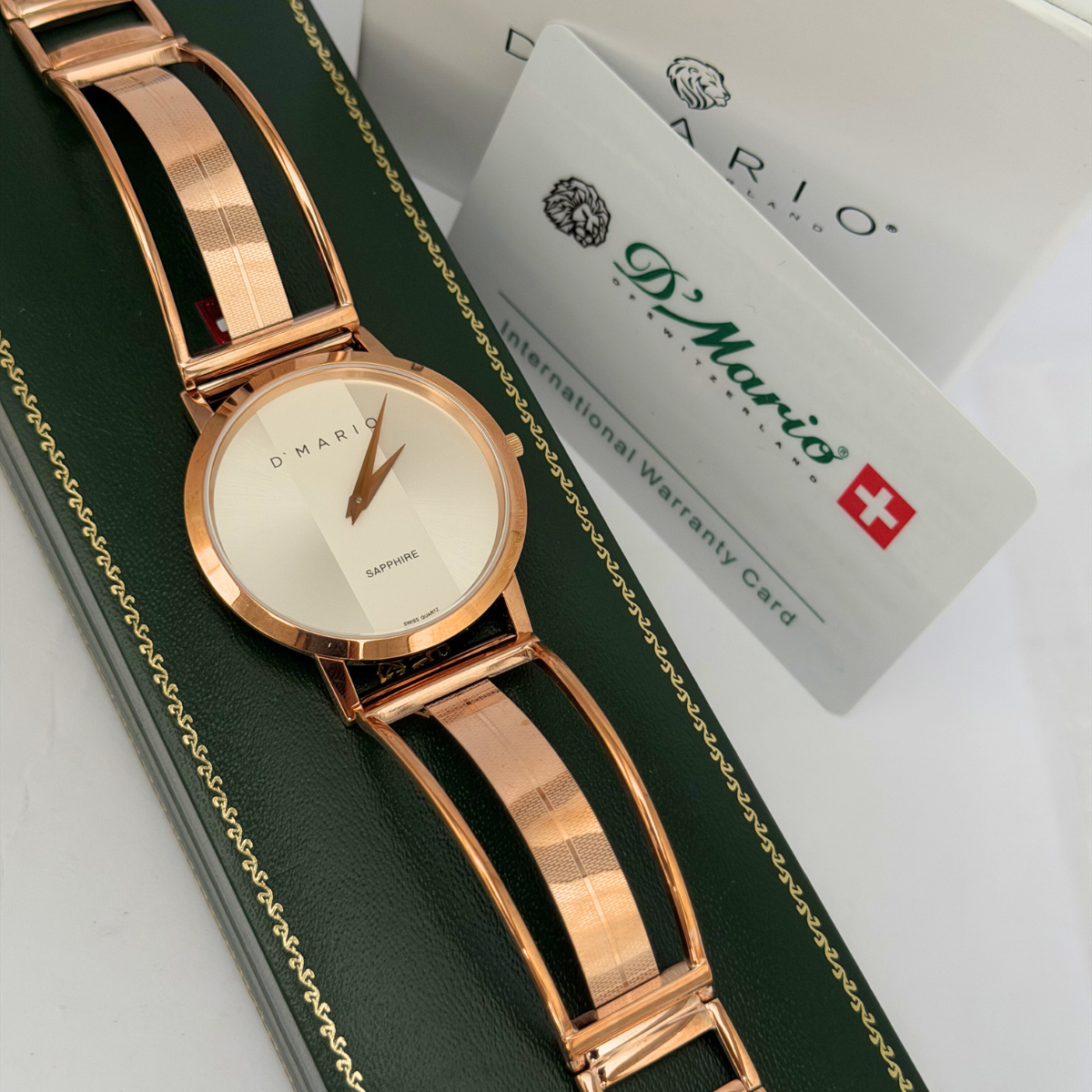 RELOJ D'MARIO ESQUELETO ZE3150 COBRIZADO HOMBRE