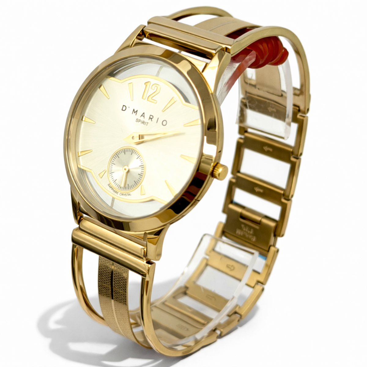 RELOJ D'MARIO ZE1169 DOBLE ZAFIRO HOMBRE