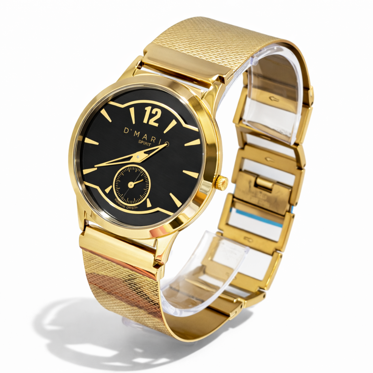 RELOJ D'MARIO ZE1169 DOBLE ZAFIRO HOMBRE
