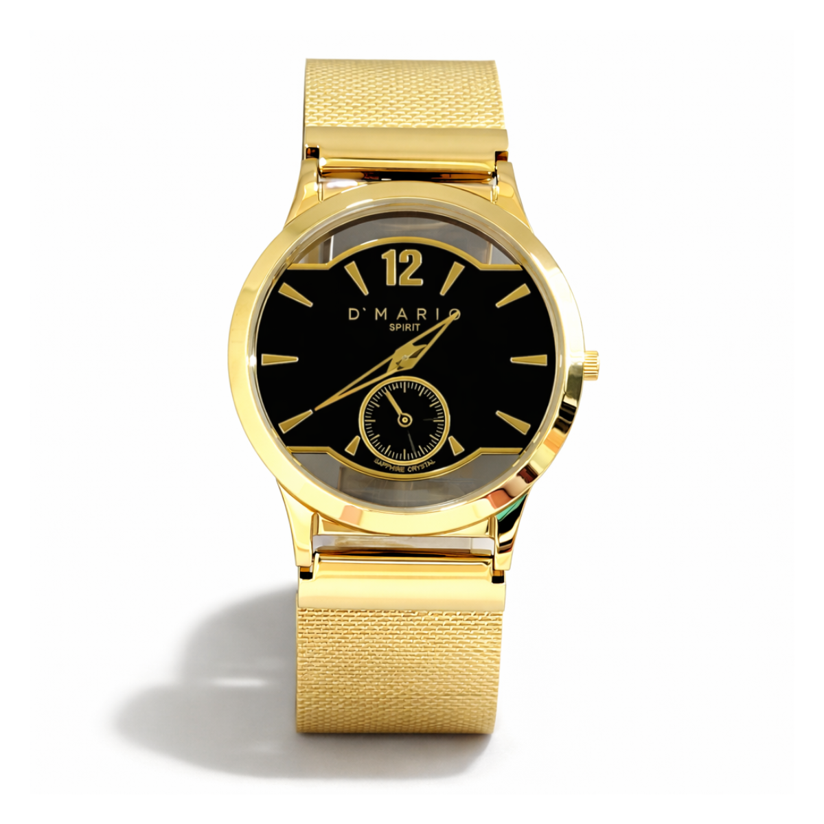 RELOJ D'MARIO ZE1169 DOBLE ZAFIRO HOMBRE