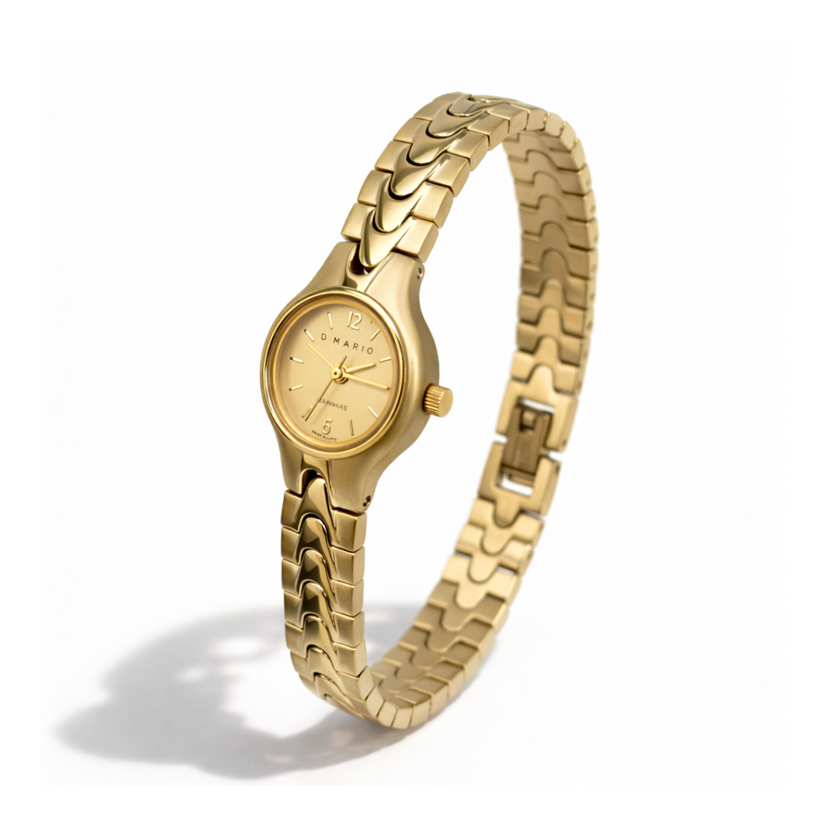 RELOJ D'MARIO FC1555 DAMA DORADO