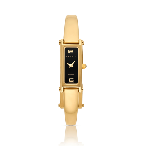 RELOJ D'MARIO DAMA FA9315 TIPO ARO CUADRADO